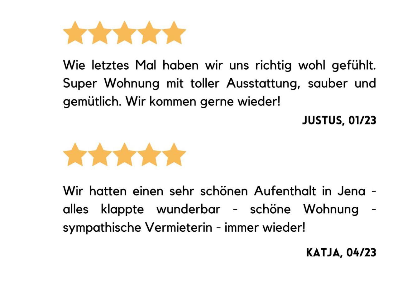 Zentral & Ruhig, Ideal Fuer Home Office Mit Garten Jena Bagian luar foto